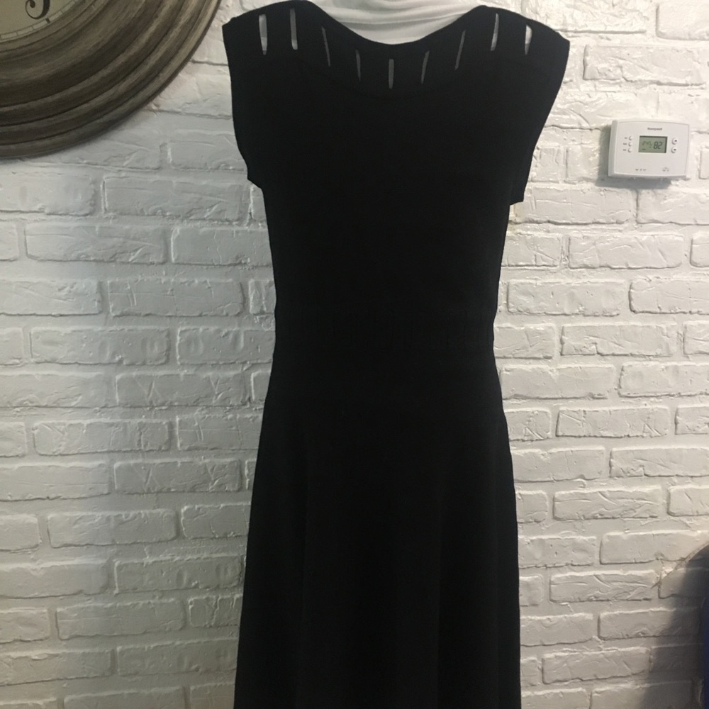 Catharine Malandrino black dress